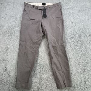 Banana Republic Pants Womens 10 Grey Monogram Tapered Slim Ankle Fit Mid Rise‎